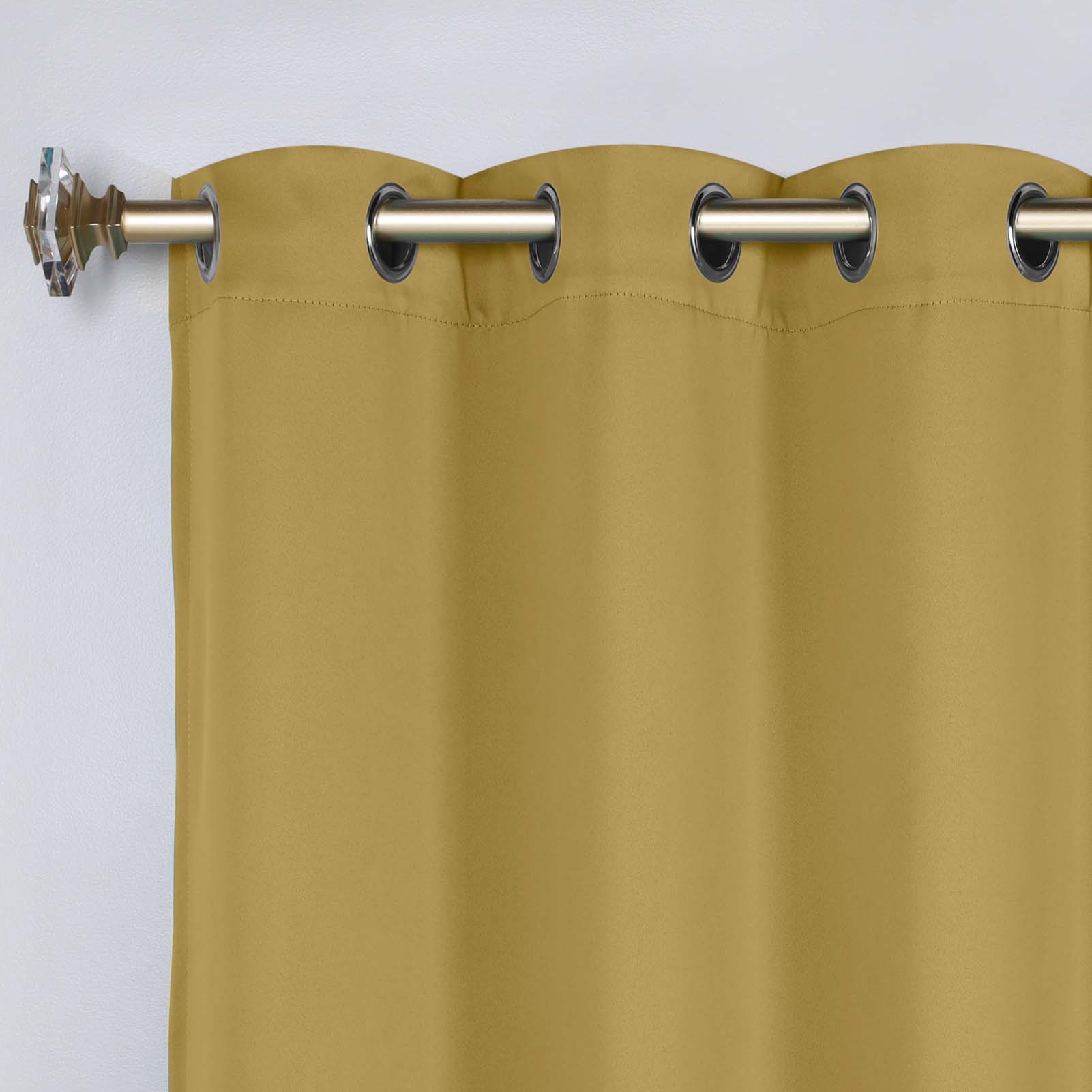 Classic Modern Solid Room Darkening Blackout Curtain Panels, Set of 2 - Blackout Curtains by Superior