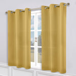 Classic Modern Solid Room Darkening Blackout Curtain Panels, Set of 2 - Blackout Curtains by Superior