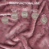 Superior Fleece Plush Medium Weight Fluffy Soft Decorative Throw - Blanket by Superior Brand