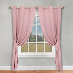 Classic Modern Solid Room Darkening Blackout Curtain Panels, Set of 2 - Blackout Curtains by Superior