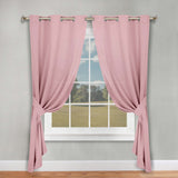 Classic Modern Solid Room Darkening Blackout Curtain Panels, Set of 2 - Blackout Curtains by Superior