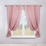 Classic Modern Solid Room Darkening Blackout Curtain Panels, Set of 2 - Blackout Curtains by Superior