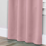 Solid Room Darkening Rod Pocket Blackout Curtain Panels, Set of 2 - Blackout Curtains by Superior