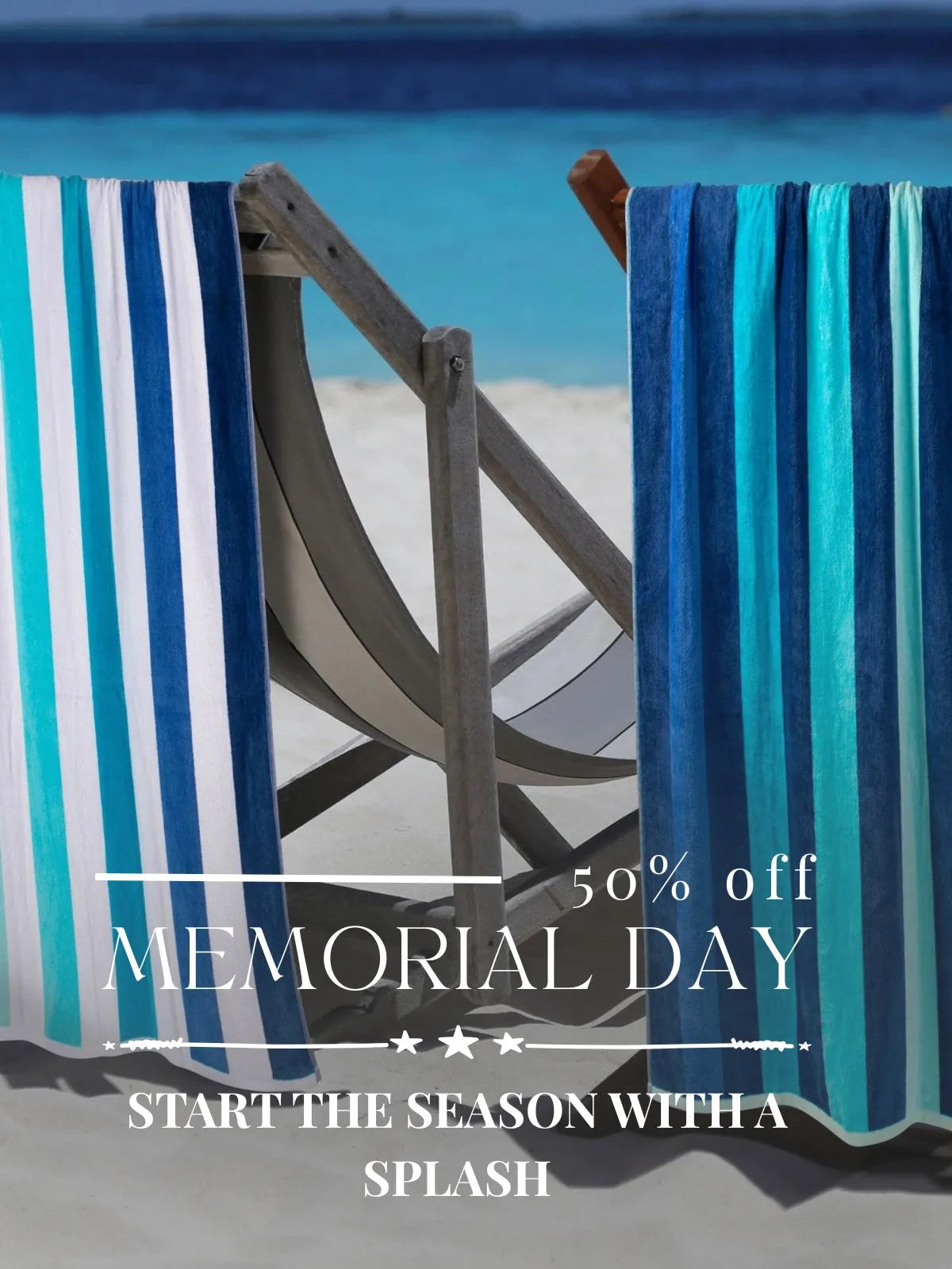 50% Off Memorial Day - Start The Season with a Splash