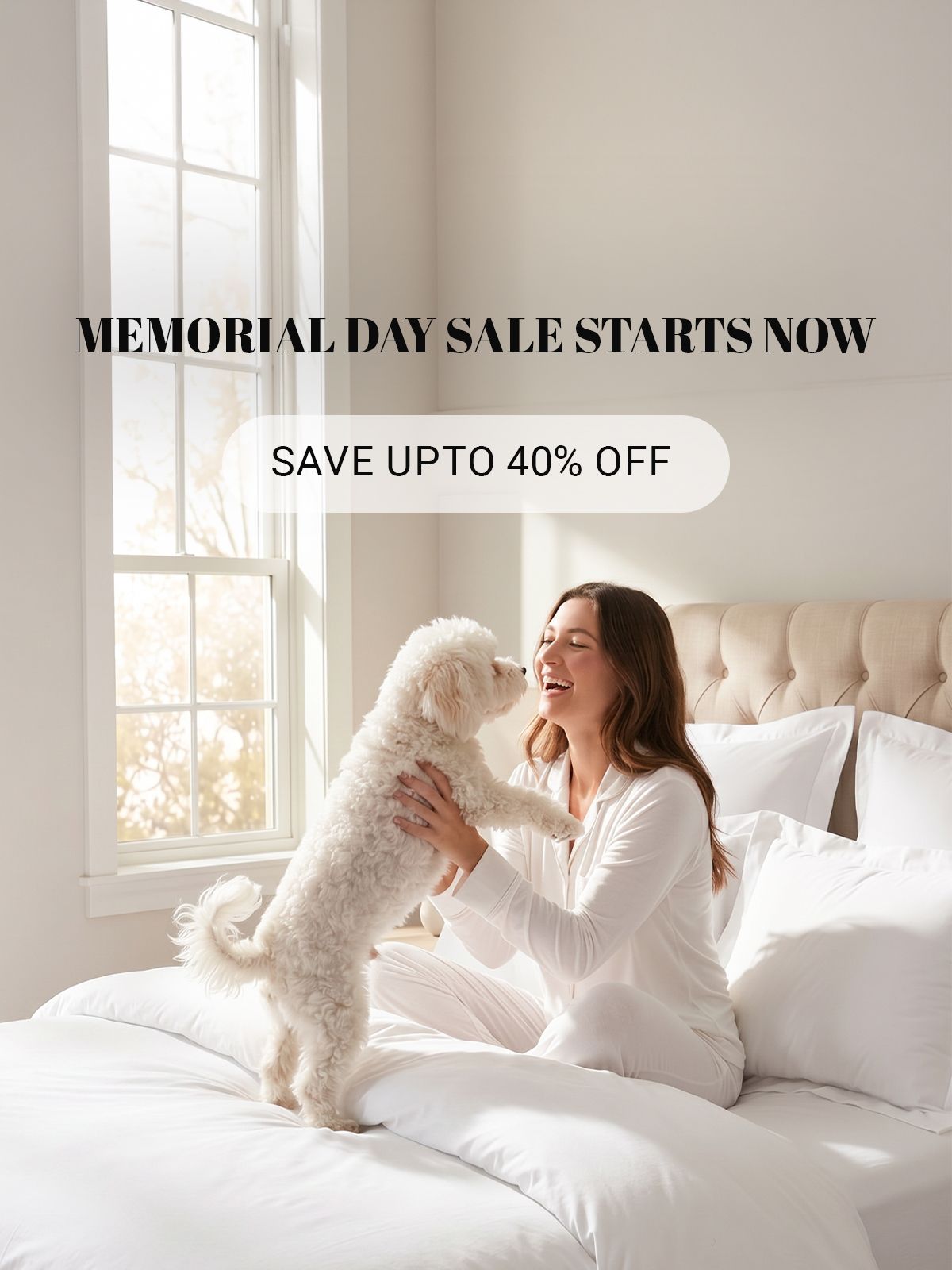 Memorial Day Sale - Up to 40% Off - Mobile Banner