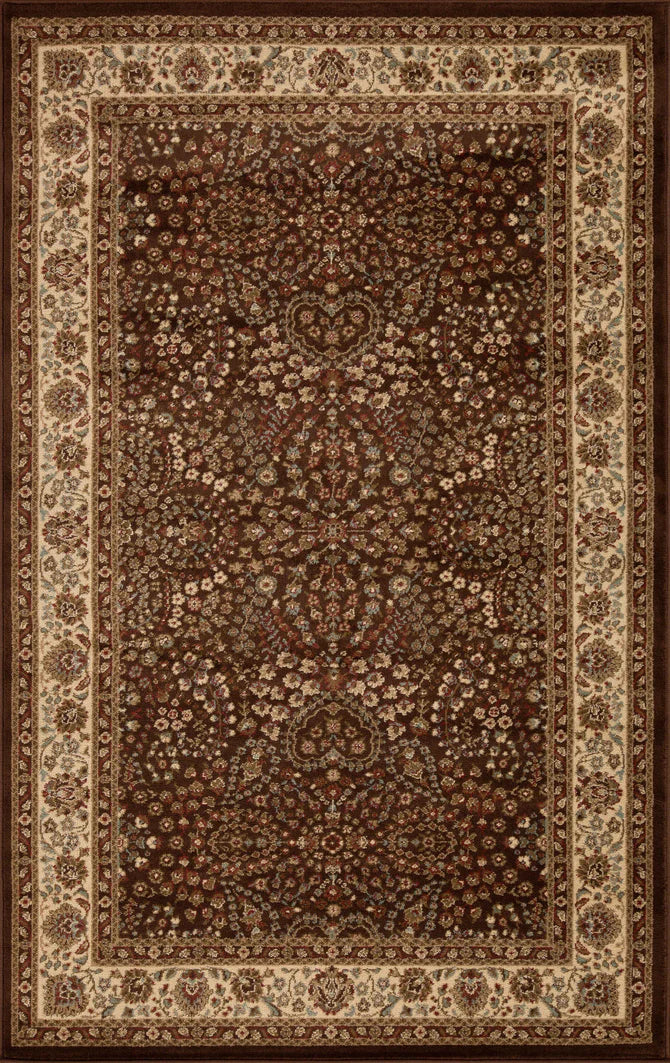 Astral Traditional Oriental Floral Scroll Indoor Area Rug or Runner