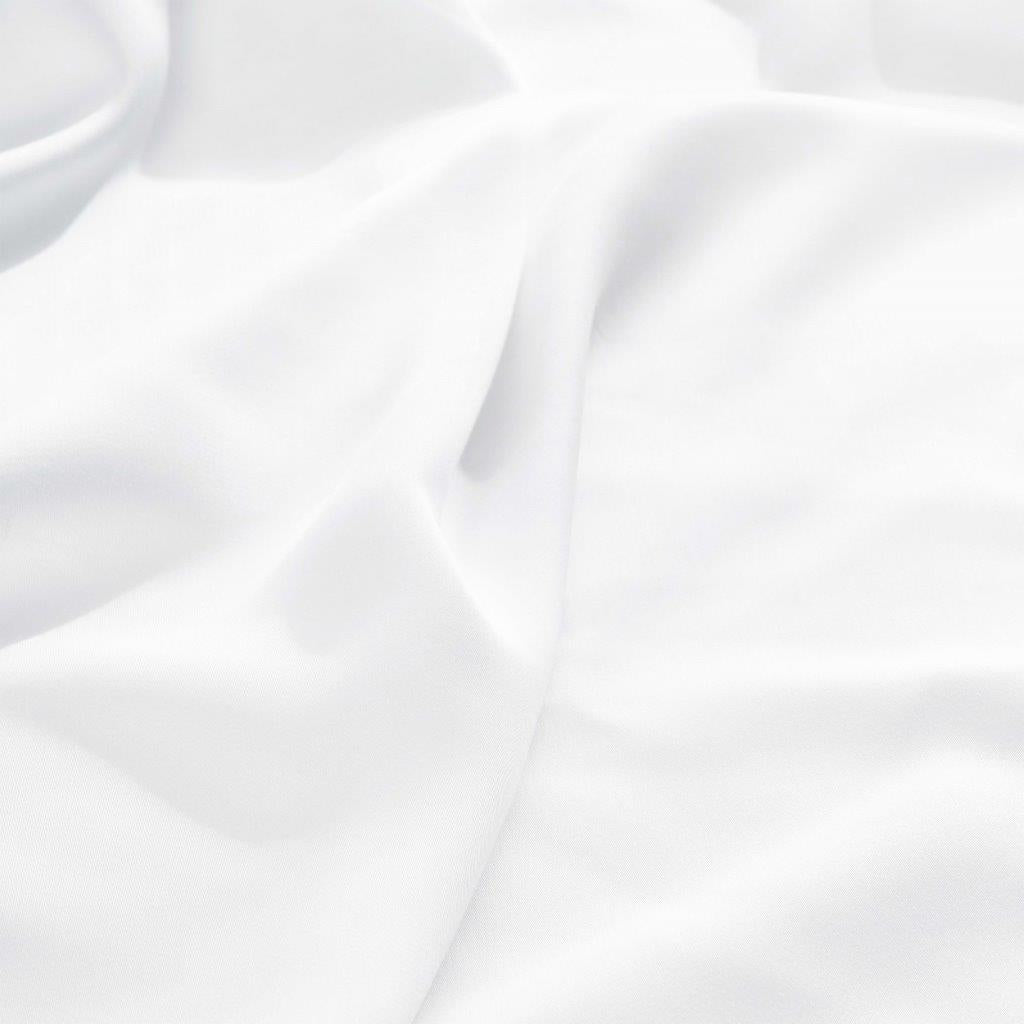 Modal From Beechwood 300 Thread Count Solid Deep Pocket Bed Sheet Set - White