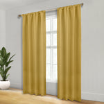 Solid Room Darkening Rod Pocket Blackout Curtain Panels, Set of 2 - Blackout Curtains by Superior