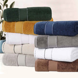 2 Piece Cotton Plush Bath Towel Set Giza