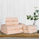 Heritage Egyptian Cotton Plush Heavyweight 8 Piece Towel Set - Egyptian Cotton Towel Set by Superior