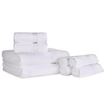 Heritage Egyptian Cotton Plush Heavyweight 8 Piece Towel Set - Egyptian Cotton Towel Set by Superior