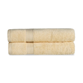 Egyptian Cotton Highly Absorbent Solid Ultra Soft Towel Set - Canary