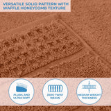Napa Zero-Twist Cotton Waffle Face Towel Set 12 Piece