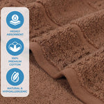 Napa Zero Twist Cotton Solid Waffle Honeycomb Bath Sheet Set of 2 - Towel Set by Superior Brand