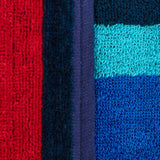 Nautical Stripe Cotton Oversized 2 Piece Beach Towel Set - Egyptian Cotton Beach Towel by Superior