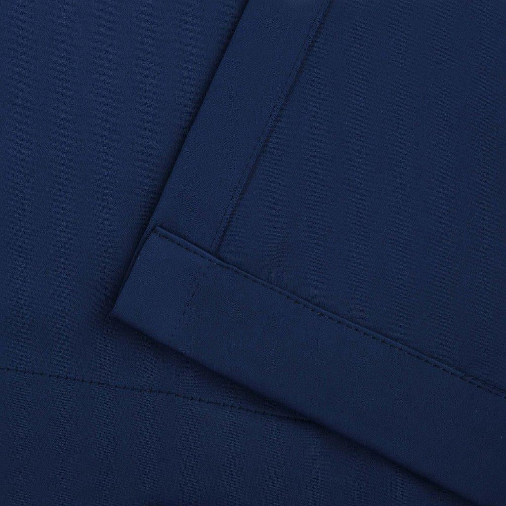 Solid Machine Washable Room Darkening Blackout Curtain 42 Inches - Blackout Curtains by Superior