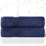 Heritage Egyptian Cotton Plush Absorbent Luxury Bath Towel Set of 2 - Bath Towel by Superior