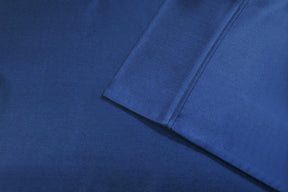 Superior Egyptian Cotton 700 Thread Count 2 Piece Pillowcase Set - Navy Blue