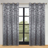Leaves Room Darkening Washable Blackout Curtain Panels, Set of 2 - Blackout Curtains by Superior