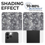 Leaves Room Darkening Washable Blackout Curtain Panels, Set of 2 - Blackout Curtains by Superior