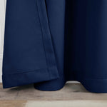 Solid Room Darkening Blackout Curtain Panels, Back Tabs, Set of 2 - Blackout Curtains by Superior