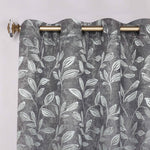Leaves Room Darkening Washable Blackout Curtain Panels, Set of 2 - Blackout Curtains by Superior