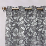 Leaves Room Darkening Washable Blackout Curtain Panels, Set of 2 - Blackout Curtains by Superior