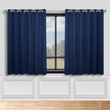 Classic Modern Solid Room Darkening Blackout Curtain Panels, Set of 2 - Blackout Curtains by Superior