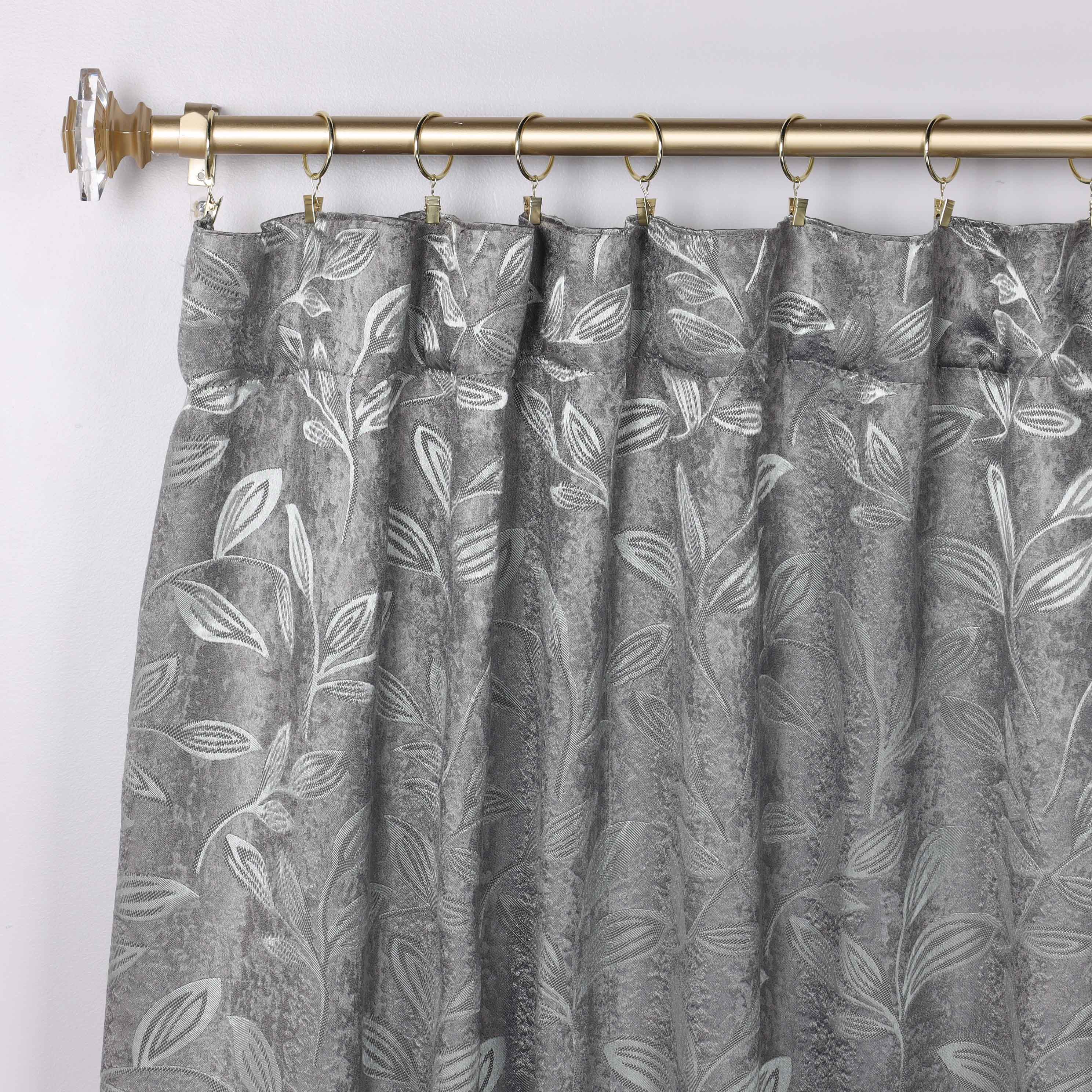 Leaves Room Darkening Back Tabs Blackout Curtain Panels, Set of 2 - Blackout Curtains by Superior