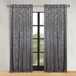 Leaves Room Darkening Back Tabs Blackout Curtain Panels, Set of 2 - Blackout Curtains by Superior