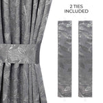 Leaves Room Darkening Washable Blackout Curtain Panels, Set of 2 - Blackout Curtains by Superior