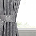 Leaves Room Darkening Washable Blackout Curtain Panels, Set of 2 - Blackout Curtains by Superior