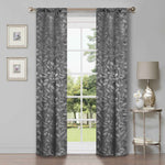 Leaves Room Darkening Washable Blackout Curtain Panels, Set of 2 - Blackout Curtains by Superior
