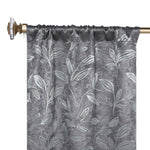 Leaves Room Darkening Washable Blackout Curtain Panels, Set of 2 - Blackout Curtains by Superior