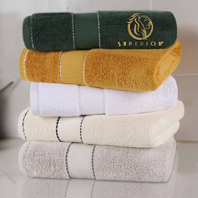 Niles Egypt Produced Giza Cotton Dobby Ultra-Plush 3 Piece Towel Set