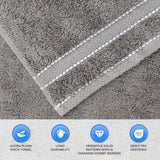 2 Piece Cotton Plush Bath Towel Set Giza