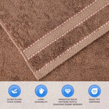 2 Piece Cotton Plush Bath Towel Set Giza