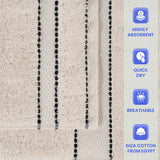 2 Piece Cotton Plush Bath Towel Set Giza