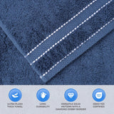 2 Piece Cotton Plush Bath Towel Set Giza