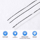 2 Piece Cotton Plush Bath Towel Set Giza