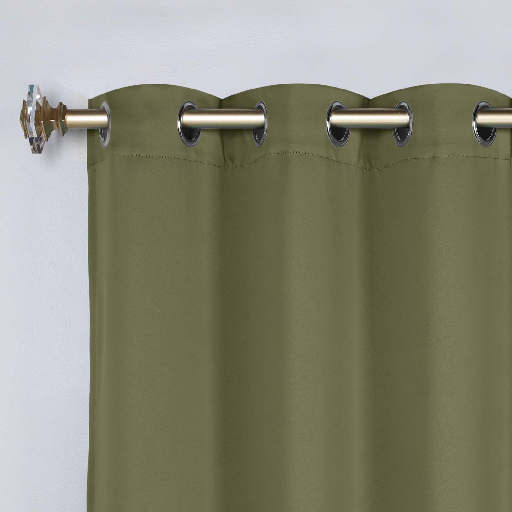 Classic Modern Solid Room Darkening Blackout Curtain Panels, Set of 2 - Blackout Curtains by Superior