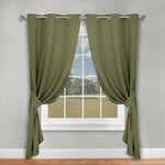 Classic Modern Solid Room Darkening Blackout Curtain Panels, Set of 2 - Blackout Curtains by Superior