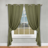Classic Modern Solid Room Darkening Blackout Curtain Panels, Set of 2 - Blackout Curtains by Superior