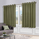 Classic Modern Solid Room Darkening Blackout Curtain Panels, Set of 2 - Blackout Curtains by Superior