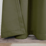 Solid Room Darkening Blackout Curtain Panels, Back Tabs, Set of 2 - Blackout Curtains by Superior
