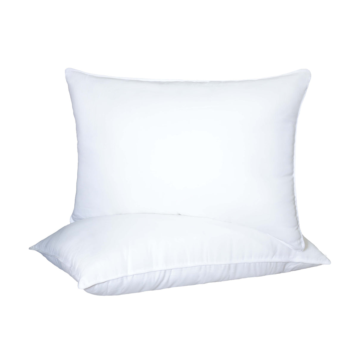 Down Alternative Hypoallergenic Medium Weight 2 Piece Pillow Set