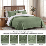 Lightweight Cotton Bedspread Sets 3-Piece Diamond Jacquard Matelassé