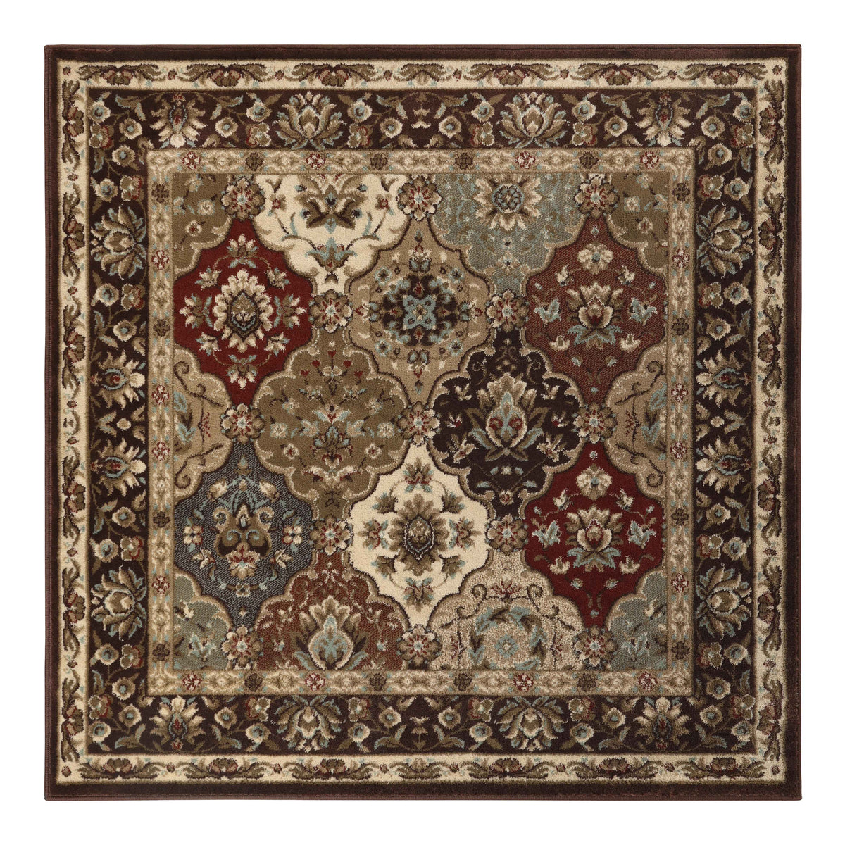 Palmyra Traditional Floral Medallion Indoor Area Rug Or Runner Rug