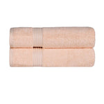 Heritage Egyptian Cotton Plush Absorbent Luxury Bath Towel Set of 2 - Bath Towel by Superior