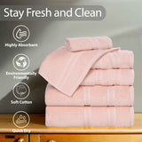 Smart Dry Zero Twist Cotton Medium Weight 3 Piece Assorted Towel Set - Towel Set by Superior Brand